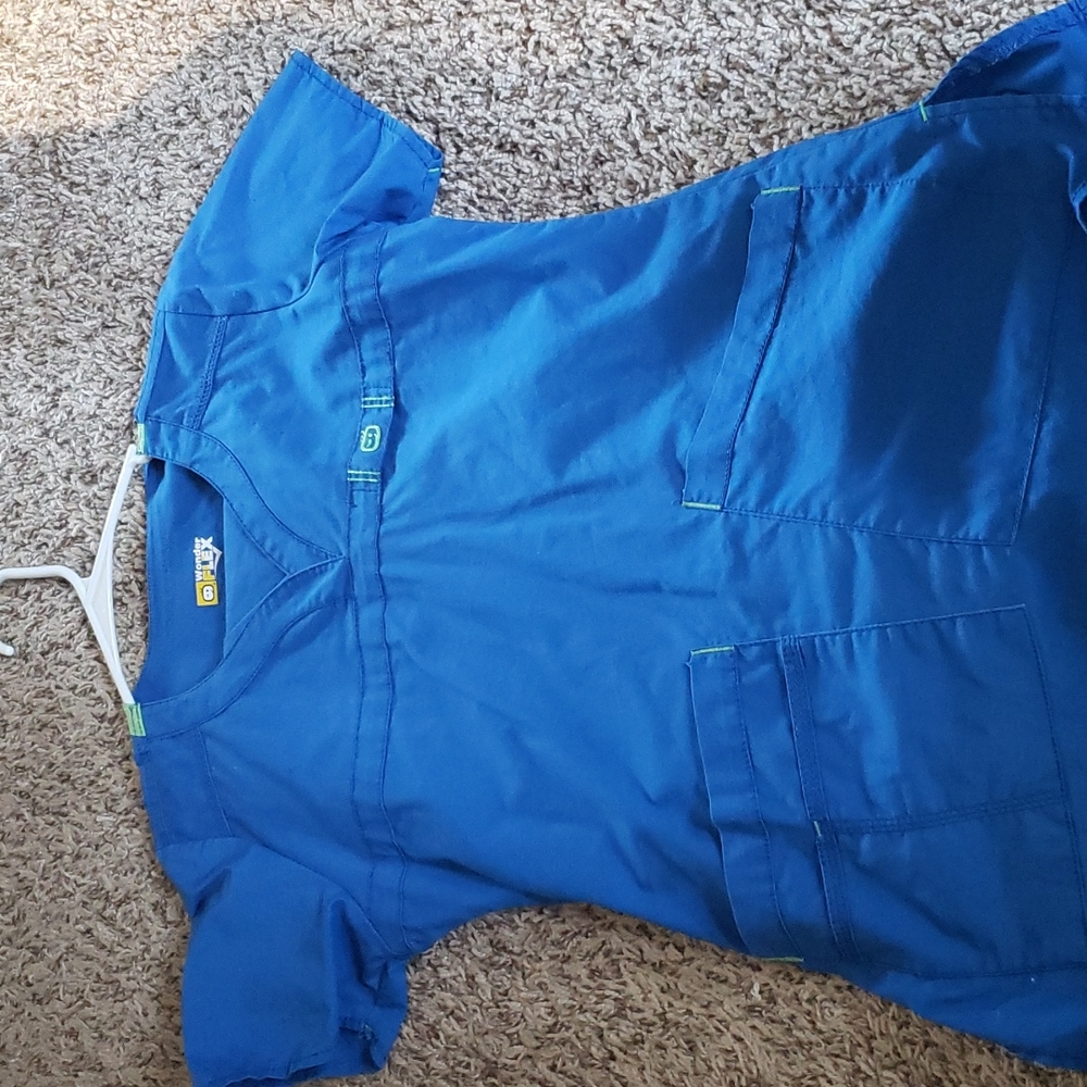 Wonder flex, Blue, Jogger style scrubs,